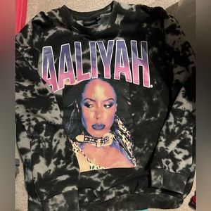 Aaliyah tie dye sweatshirt